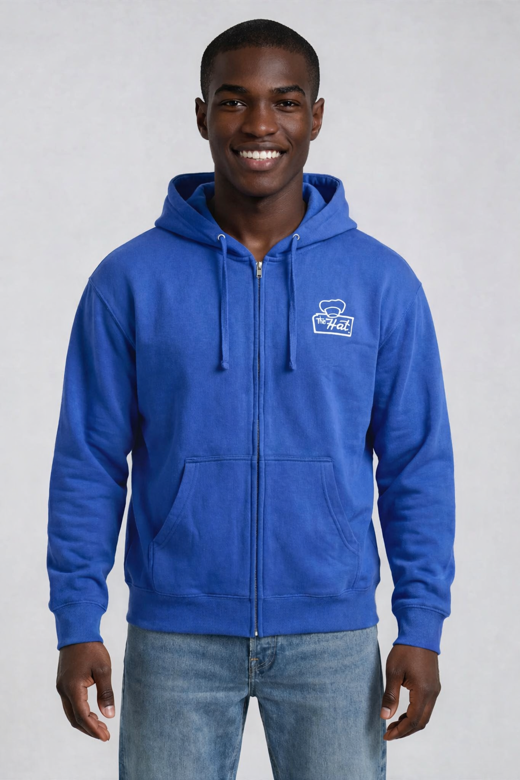 Zip Up Fleece Hoodie