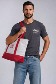 Canvas Tote Bag - Red