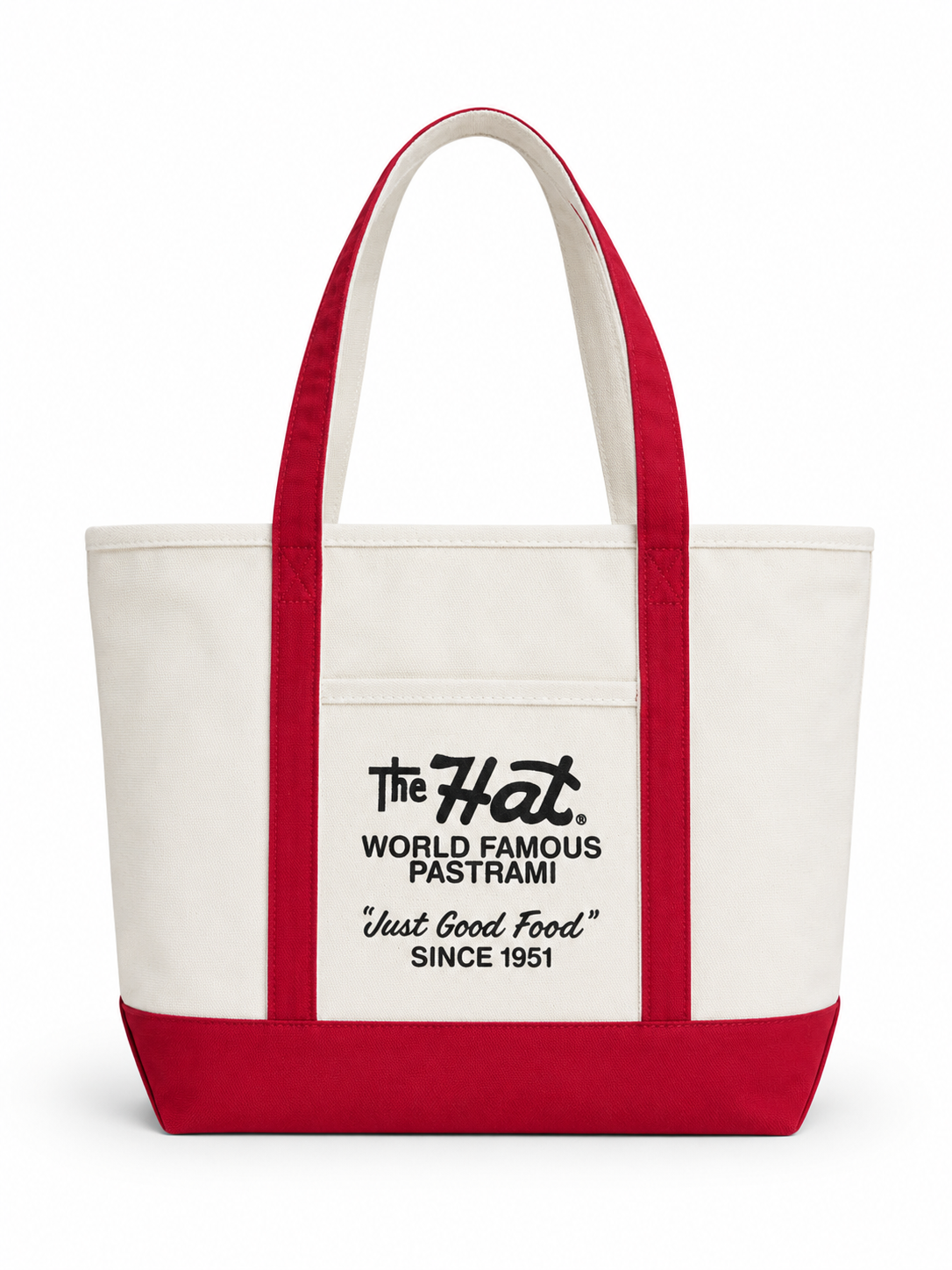 Canvas Tote Bag - Red
