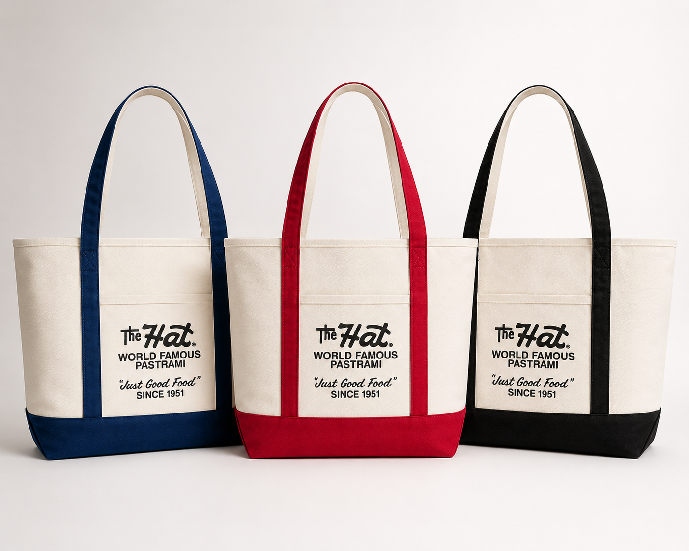 Canvas Tote Bag - Blue