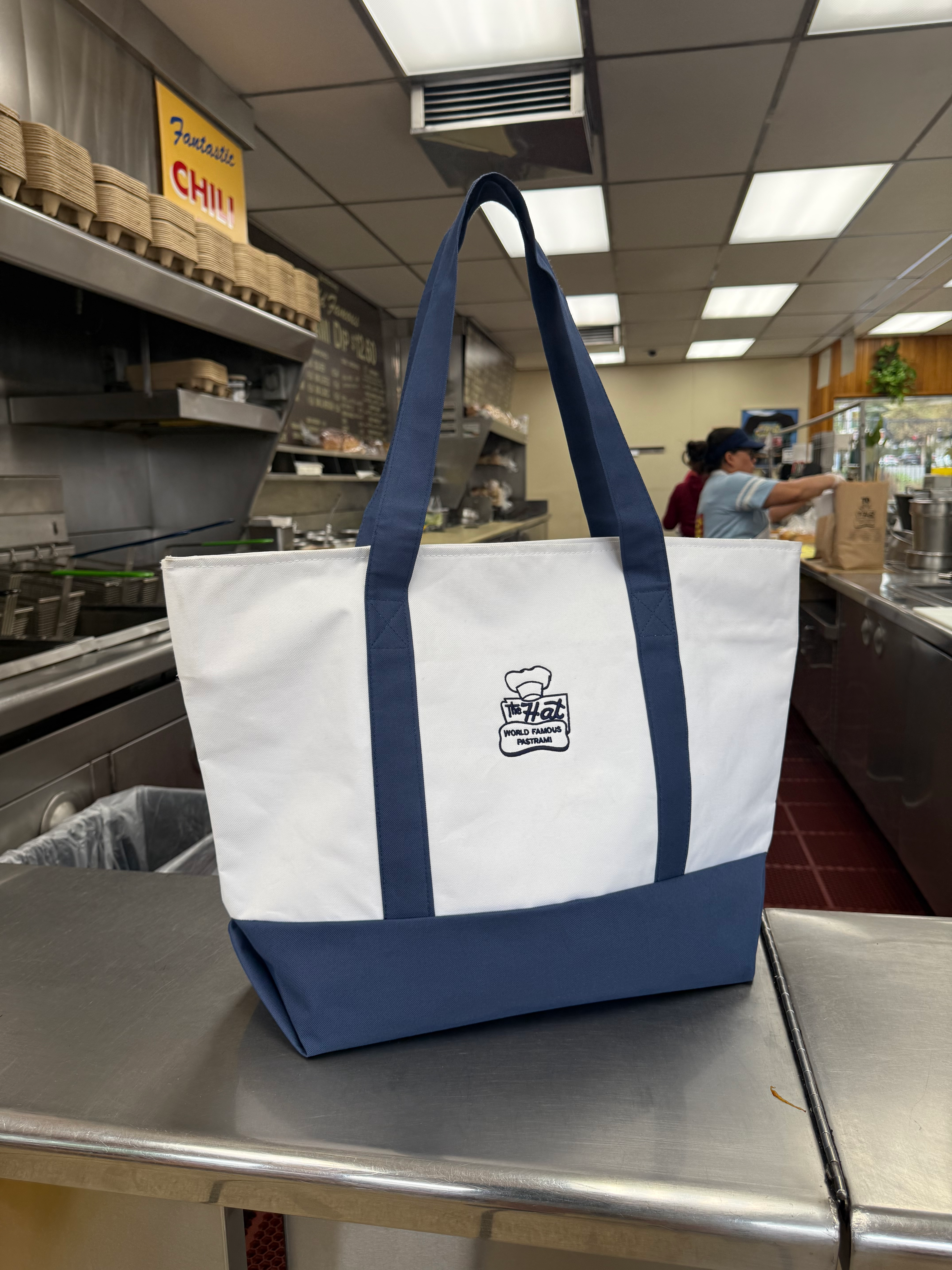 Canvas Tote Bag - Blue