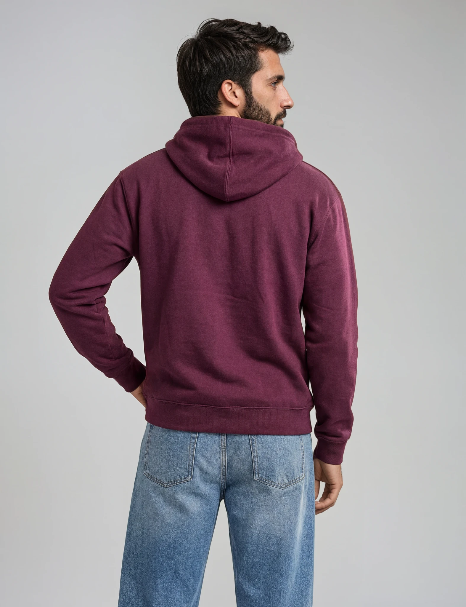 Zip Up Fleece Hoodie