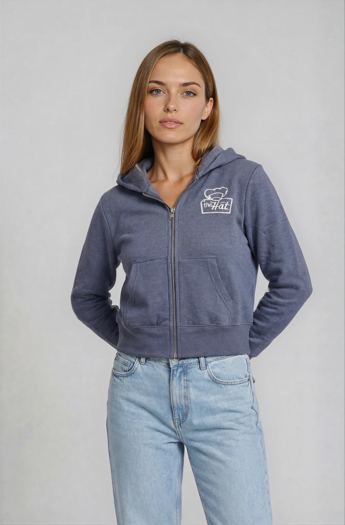 Zip Up Fleece Hoodie