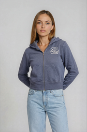 Zip Up Fleece Hoodie