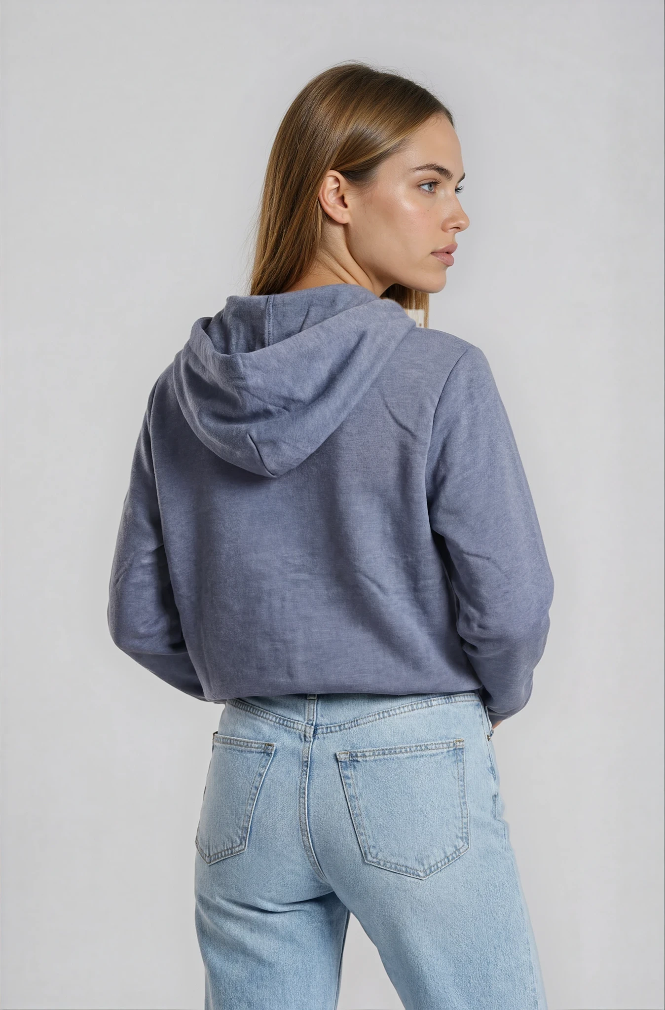 Zip Up Fleece Hoodie