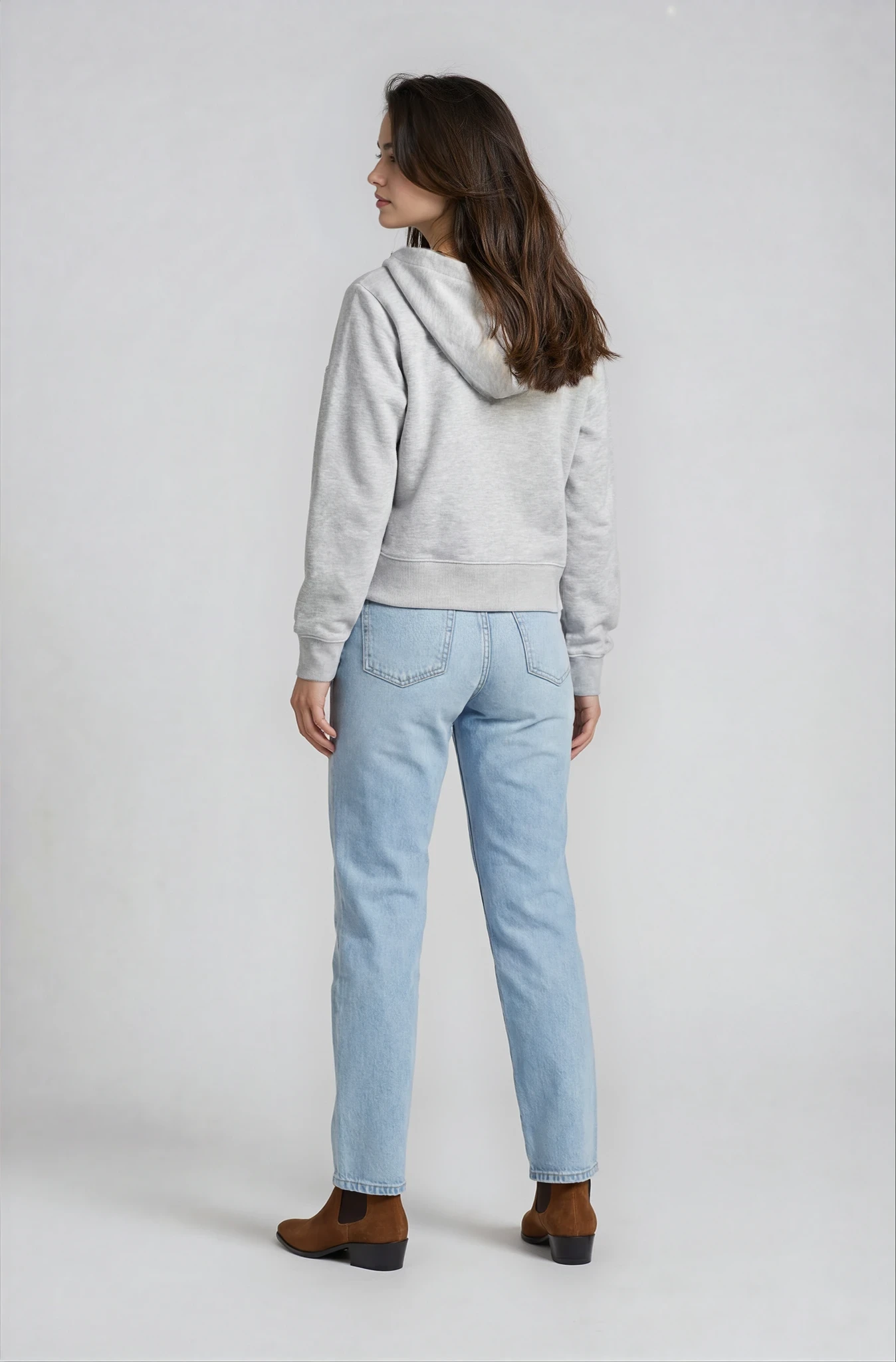 Zip Up Fleece Hoodie