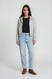 Zip Up Fleece Hoodie