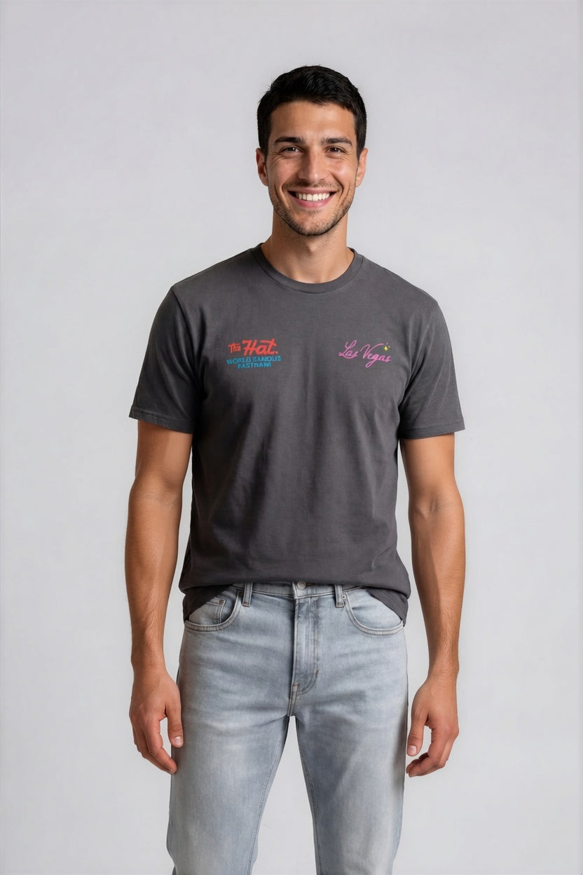 Las Vegas Short Sleeve - Antique Black