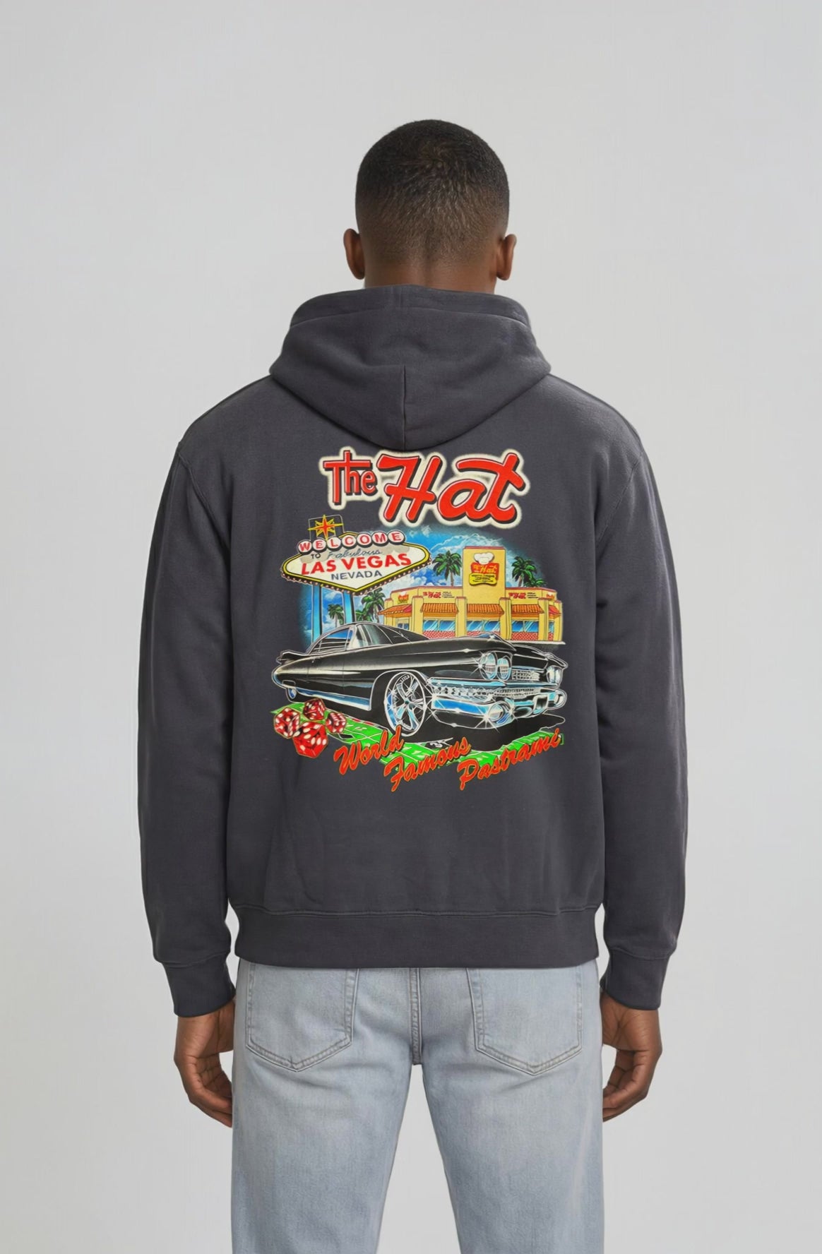 Load video: Las Vegas Hoodie - Navy